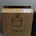 YVMVDV Portable Travel Bassinet for 0-8M Baby, Portable Travel Baby Bed, Cosleeping Baby Bed with Mosquito Net, Lightweight and Foldable