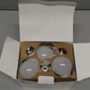 6-Pack A19 LED Light Bulbs,60 Watt Equivalent Daylight 5000K with E26 Base,Efficient 9W,800 Lumens Non-Dimmable LED Bulbs,15000 Hours, Ideal for Bedroom Living Room