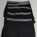 LALESTE Women's Cotton Boxer Briefs 3" Inseam Underwear Boy Shorts Panties 5 Pack XL
