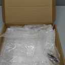 YestBuy 4 Tier Cupcake Stand Acrylic Tower Display with LED Light Premium Holder Dessert Tree Tower for Birthday Cady Bar Décor Weddings, Parties Events (Yellow Light)