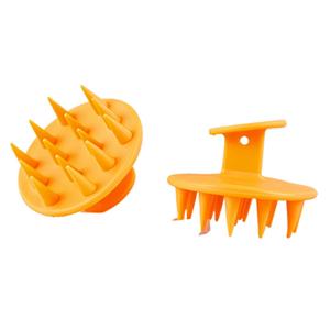 1pcs Hair Brush Scalp Massager for Hair Growth Silicone Scalp Massager Shampoo Brush Scalp Scrubber Exfoliator Tools(04)