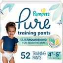 Pampers Pure Protection Training Underwear, Unisex, Size 4T5T, 52 Count, Premium, Hypoallergenic, Soft, Absorbent