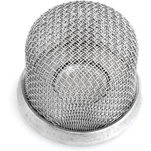 heyous Pump Inlet Strainer Stainless Steel Sprayer Strainer Inlet Suction Strainer Mesh Filter Intake Hose Double Screen with 3/4" Thread