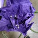 LJIEHouse Purple Large Paper Flowers  Giant Paper Flowers 5.77FT Life Size Flowers Wedding Decorations for Birthday Party Outdoor Banquet Event Home Backdrop Decor