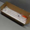 IBUYKE Industrial Pipe Clothes Rack, 37 Inch Wall Mounted Clothing Rack, Space-Saving Hanging Closet Rod, Heavy Duty Multi-Purpose Garment Rack for Closet and Laundry Room, White TYJ001W