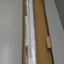 LazBlinds No Tools No Drill Cordless Zebra Blinds for Windows, Dual Layer Light Control for Day and Night, Light Filtering Privacy Roller Blinds and Shades for Home, 36" W x 72" H, White