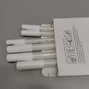 SFAIH Acrylic White Paint Pens - 8 Pack 2-3MM Medium Tip & 0.7MM Extra Fine Paint Marker for Rock Painting, Wood, Metal, Fabric, Plastic, Canvas, Glass, Ceramic, Diy Crafts, White Out Pen