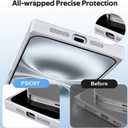 Silicone Case for iPhone 16 Magnetic with Camera Lens Protector Compatible with Magsafe Slim for Women Men Scratchproof Shockproof Protective Phone Case for iPhone 16 Silver