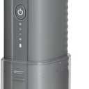 Waterpik Cordless Slide Professional Water Flosser, Portable Collapsible for Travel and Storage, with Travel Bag and 4 Tips, ADA Accepted, Rechargeable and Waterproof, Modern Gray WF-17CD017-1