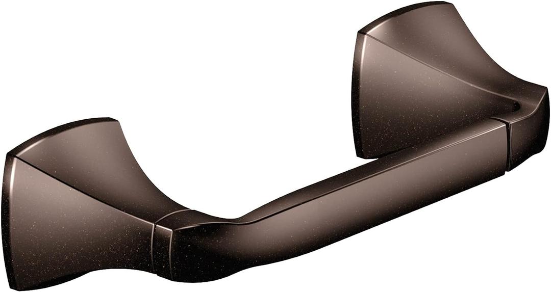 Moen YB5108ORB Voss Collection Double Post Pivoting Toilet Paper Holder, Oil-Rubbed Bronze