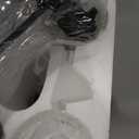 Black Bathroom Light Fixtures, 4-Light Modern Vanity Light Over Mirror, Wall Sconces with Milky White Frosted Glass Shades, E26 Socket (Bulbs Not Included)