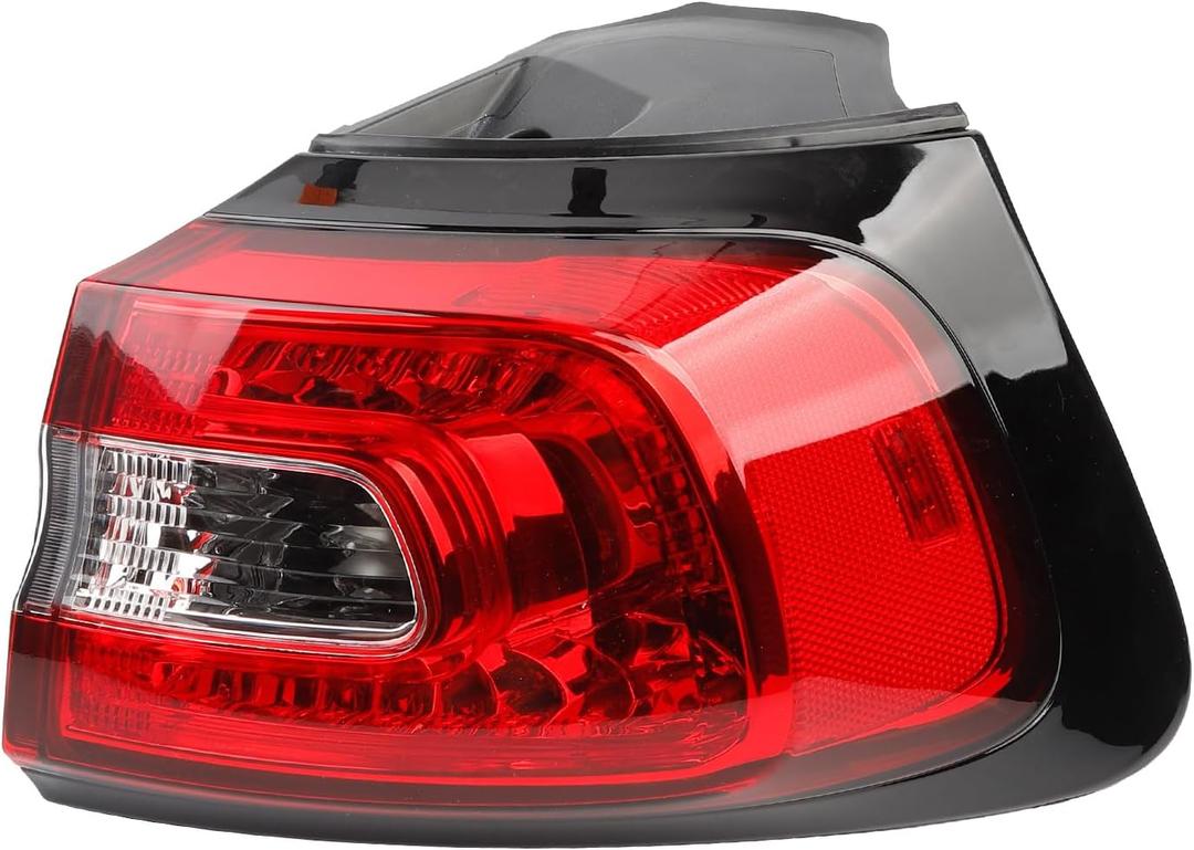 Passenger Side Tail Light Assembly Compatible With 2014-2018 Jeep Cherokee Rear Lamp 68102906AF 68102906AE 68102906AC (Right)