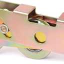 2 Pack Sliding Door Rollers, 1 1/4 Inch Sliding Glass Door Tandem Wheels Replacement Kit, 330LBS Heavy Duty Tamdem Rollers for Patio Door