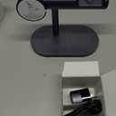 iVANKY 4 in 1 Qi2 Certified Wireless Charger Stand for iPhone 17e, Night Light for MagSafe Charging Station, 25W Charge for iPhone 17/16/15/14/13 Plus/Pro/Max,Apple iWatch, Airpods (with 33W Adapter)