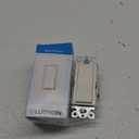 Lutron Claro On/Off Switch, 15-Amp, Single-Pole, SC-1PS-BI, Biscuit
