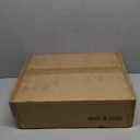 Elbourn Folding Side Table End Couch Tables,Metal Frame C-Shaped TV Stand for Sofa Living Bedroom Bedside Coffee Small Spaces(Vintage Wood Color) (Large)