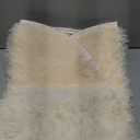 Reyox Fluffy Soft Oval Area Rug, Plush Shaggy Carpet for for Living Room Bedroom Home Dcor Beige 2.0 x 3.0 Feet