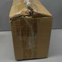 Large Plastic Portable Caddy with Handle, Storage Organizer Bin with Adjustable Dividers for Art Supplies, Crafts, Colored Pencils, Makeup Desk (White+Pink)