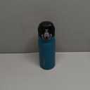 BJPKPK 18oz Insulated Water Bottle with Straw Stainless Steel Double Wall Water Bottles BPA Free Leak Proof Thermal Flask with Lockable Flip Lid and Soft Silicone Spout,Laguna