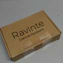 Ravinte 30 Pack Matte Black Cabinet Knobs Mini Round Knobs Single Hole Solid Drawer Pulls for Dresser Drawers -1 Inch Diameter