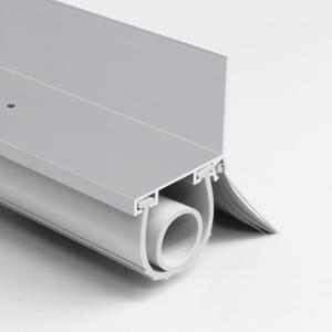 Duzzy Universal Garage Door Seals Kit, Weatherproofing Bottom Rubber with Brush and Aluminum Track Retainer Base Kit, U Shape+O Ring Heavy Duty Weatherproof Parts Kit (16.5 Feet)