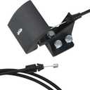 Osompar Hood Catch Release Cable with Handle Compatible with 2005 2006 2007 2008 2009 2010 Grand Cherokee 2006-2010 Commander Replaces 55394495AB