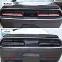 JeCar Smoked Tail Light Covers Rear Light Guards Exterior Accessories Compatible with Dodge Challenger 2015-2024