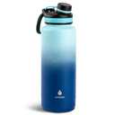 Manna Ranger Dual Insulated Stainless Steel Bottle - 40 Oz - Frost Powder Coat (40 Ounces)