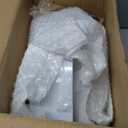 BESTVIP 100PCS Rose Gold Plastic Plate, Disposable Party Plates with 50 Dinner and 50 Dessert Plates, Plastic Plate for Party, Wedding and Birthday