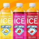 Sparkling Ice LIFESAVERS Pineapple, Zero Sugar Flavored Sparkling Water, with Vitamins and Antioxidants, Low Calorie Beverage, 17 fl oz Bottles (Pack of 12)