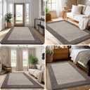 Square Rug 36" x 36", Kitchen Rug for Floor, Room, Roll Packing