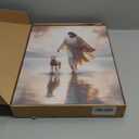 3 Pcs Christian Wall Art Jesus Decor Christ Religion Canvas Wall Decor Jesus Art Pictures Posters Prints Religious Paintings Room Decor for Church Prayer Room Christian Schools Hospitals 12'' x 16''