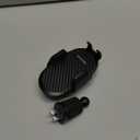 Miracase Phone Holders for Your Car with Metal Hook Clip, Air Vent Cell Phone Stand Car Mount, Universal Automobile Cradle for Garmin GPS Fit iPhone Android and All Smartphones, Dark Black (1 Pack)