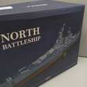 Nifeliz North Battleship, Military Building Set for Adults, Collectible Army Model to Build and Display, Gift Ideal for Military Enthusiasts (NF10280)
