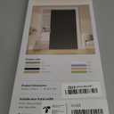 AJAZZ 100% Blackout Door Curtain Accordion Door Closet Curtain Invisible Applicable Bedroom Room Living Room Doorway (Cream White 72" W x 78" L) 1 Panel