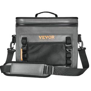 VEVOR Soft Cooler 24 Cans Insulated Cooler Bag Leakproof Waterproof Lunch Soft Cooler Lightweight & Portable Cooler for Beach, Hiking, Camping, Travel, Picnic, Car, Cooler