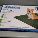 Sailnovo Dog Toilet for Dogs and Small Pets Artificial Grass, 75 x 50 x 7 cm