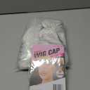 White Wig with Bangs Short Wavy Wigs for Women Curly Bob Style Wear and Go Natural Synthetic Wigs for Halloween Costumes Cosplay Daily Party Use 16IN