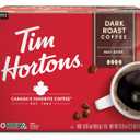 Tim Hortons Dark Roast Coffee, Single-Serve K-Cup Pods Compatible with Keurig Brewers, 100ct K-Cups