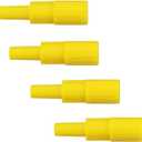 PumpMom-us Backflow Adapter for Spectra S1 S2 Pump to Use Medela Flanges and Bottles, Connects Between Medela Breast shield and Spectra Backflow Protector (Not for Flex Connectors)