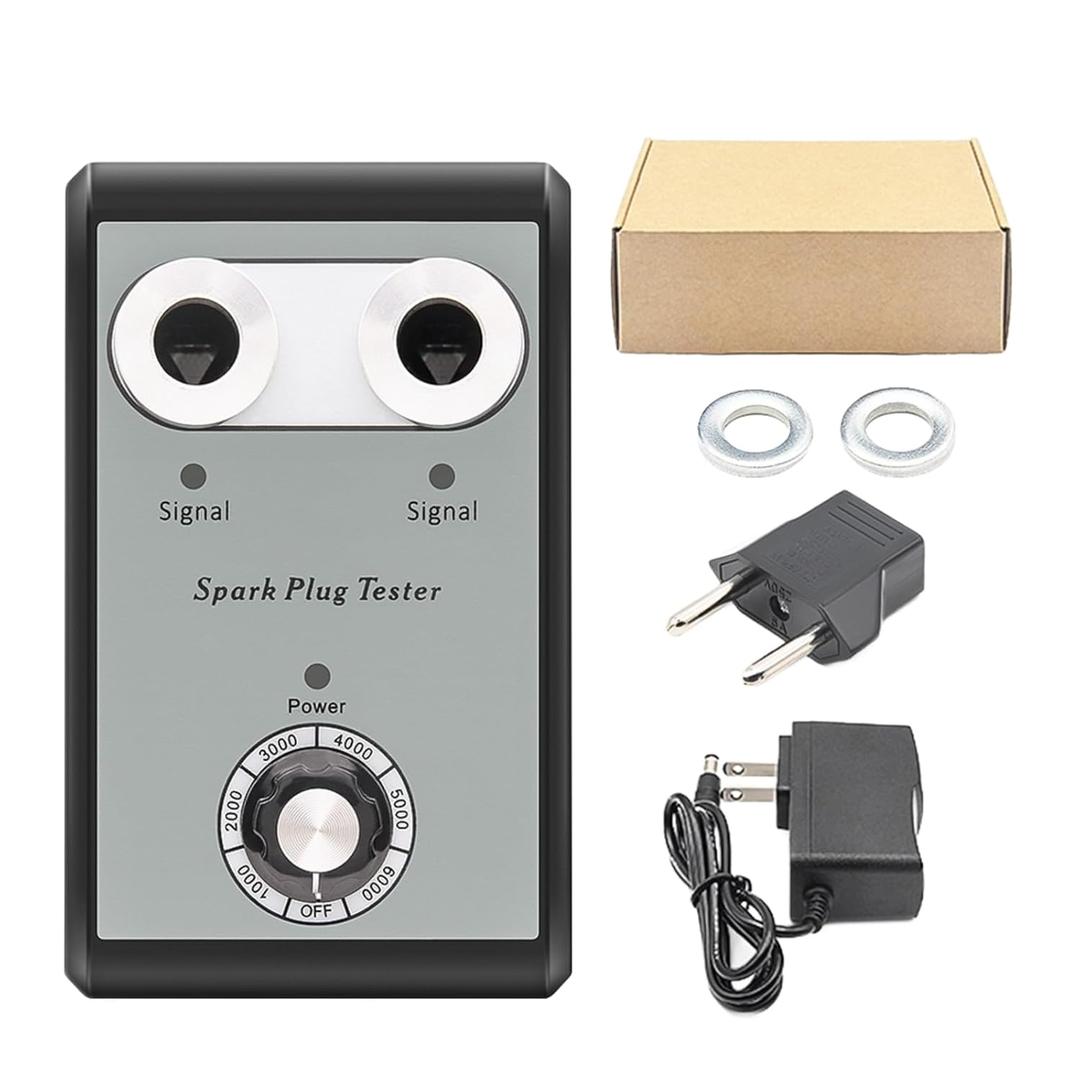 Spark Plug sparkplug Tester Coil Ignition car Protector Tools Vehicle with Double Test Holes 12mm Spark Plug Socket