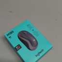 Logitech M185 Wireless Mouse, 2.4GHz with USB Mini Receiver, 12-Month Battery Life, 1000 DPI Optical Tracking, Ambidextrous PC/Mac/Laptop - Swift Grey