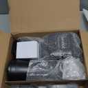 DEGGE Brushless Leaf Blower Cordless, Handheld Leaf Blowers with LED Work Light, Two Interchangeable Nozzles, Turbo Jet Blower for Lawn Care, Patio Cleaning, Garage Dust & Outdoor Use (Black)