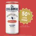 La Colombe Triple Draft Latte - 9 Fl. Oz. 4 Pack - 100% Arabica, Single-Origin, Brazilian Cold Brew Coffee with Lactose-Free Foamy Milk, Premium Coffee On the Go, 175mg Natural Caffeine