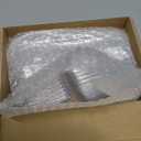 Roshtia 12 Pcs Plastic Serving Tongs Mini Kitchen Tongs Utility and Plastic Kitchen Scoops Clear Ice Scoop Mini Clear Buffet Scoop for Candy Dessert Buffet Ice Snack Coffee Tea