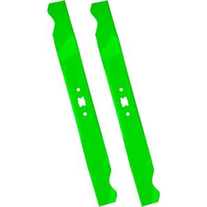 Lawn Mower Blades Mulching with 21 inch Deck Fits for 742-0741 942-0741 742-0741A 942-0741A for Troy Bilt TB110 TB240 TB230 TB130 TB200 TB160 TB210 TB280ES TB320 TB115 TB220, 2 PCS