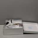 Platform Heels for Women Chunky Block High Heeled Strappy Sandals with Bow Comfortable Open Toe Ankle Strap Wedding Party Dress Shoes (6, Black)