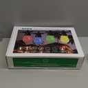 Outdoor String Lights 100FT (2×50FT), Patio Lights with 40 Dimmable RGBW LED Bulbs, IP66 Waterproof & Shatterproof, APP & Remote Control, 24V Adapter, Color Changing Lights for Backyard Decor