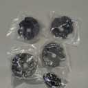 HobbyPark Brass Front and Rear Portal Weights Covers for Axial Capra 1.9 and SCX10 III Crawler Upgrades Parts, 4 Pieces (Gold & Black)