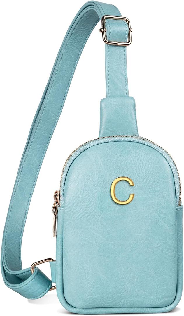Teacher Appreciation Gifts, Personalized Sling Bag for Women Girls, Mini Letter Bag, Lightweight Crossbody Purses, Thank You Teacher Gifts Ideas from Student, Trendy Stuff Travel Essentials
